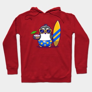 Cute Penguin Summer Hoodie